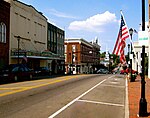 View from Main Street, Greeneville, Tennessee